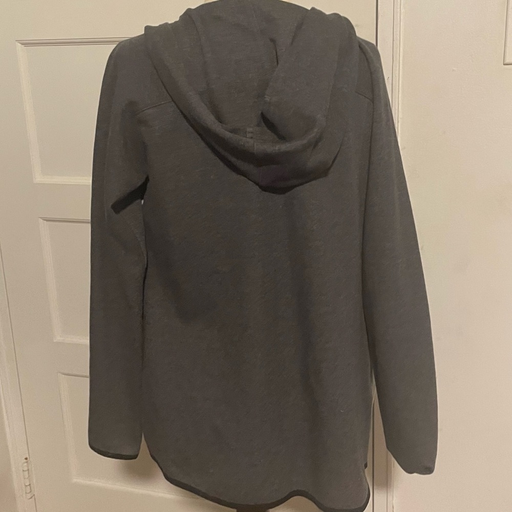 grey HOODIE with pockets - Picture 2 of 4